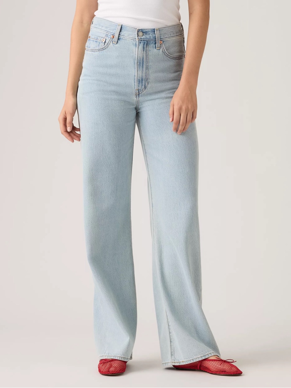 LEVI’S Women’s Ribcage Super High Rise Wide Leg Jeans NWT 28